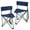 Blue 2-pack, variant on REDCAMP 2-Pack Tripod Chairs Folding, Lightweight Portable Tripod Seat Stool with Back, Small Camping Chairs for Adults Outdoor Backpacking, Blue