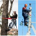 thumbnail image 4 of 1 Pack Tree Climbing Belt Restraint Lanyard Hunting Safety Belt with Adjustable Lanyard, 4 of 4