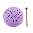 thumbnail image 6 of Mini Handpan Drum, 6 Note Percussion Instrument w/Stick, Soothing  Relaxing Sounds, 6 of 10