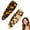 A+B, variant on Thick Tortoise Shell Headband, 1.5" Wide Acetate Leopard Plastic Hair Band with Teeth, Non-Slip No Headache Design for All-Day Wear
