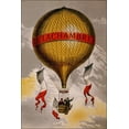 thumbnail image 1 of 24"x36" Gallery Poster, hot air balloon by Henri Lachambre paris france 1880 to 1900, 1 of 1