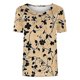 thumbnail image 4 of Camiseta de Manga Corta de Verano para Mujeres Delgada Moda Casual Impresa No Estructurada Cuello Redondo Mujer Manga Corta Tops Casual, 4 of 4