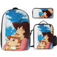 thumbnail image 1 of Creyon Shin-chan Backpack and Lunch Box Combo with Pen Holder for Students Kids, 1 of 5