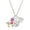 Multicolor, variant on Resin Bright Paint Pony Let Things Go Fall Zoey Charm Necklace, 28"