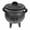 B, variant on PPKVUFD 4" Small Cast Iron Cauldron with Lid and Carry Handle for Spells, Smudging, Ritual & Blessings