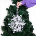 thumbnail image 3 of 2 piezas de adornos navideños tridimensionales para copos de nieve navideños. Sincero Electrónica, 3 of 4