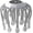 Gray, variant on Head Massager for Migraine Relief with Music: The Vibra Calm, Electric Head Massager Scalp, 5 Modes & 360° Adjustable Headache Massager for Migraines with 20 Vibrating Points (Gray)