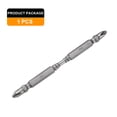 thumbnail image 3 of Uxcell Impact Tough Phillips Screwdriver Power Bits 6mm PH2 1/4" Hex Shank 4.33" Length S2 Steel Magnetic Double Ended Cross Head Hex Bits Industrial Grade Driver Bit, 3 of 8