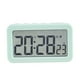 thumbnail image 2 of Reloj digital Temporizador de conteo y descendente Pantalla 12/24H Posponer Relojes de mesa de escritorio Relojes de escritorio para al , Verde, 2 of 7