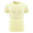 thumbnail image 4 of Men's Thin Summer Ice Silk Short Sleeve T - Shirt - Breathable for Running and Training, 4 of 5