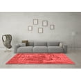 thumbnail image 3 of Ahgly Company Indoor Round Persian Red Traditional Area Rugs, 3' Round, 3 of 4