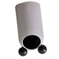 thumbnail image 4 of Vobor Trash Can Inclined Opening Large Capacity Modern Look Thickened Garbage Bin for Kitchen Bathroom Office Living Room Gray, 4 of 9
