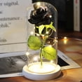 thumbnail image 4 of Rosa de La Bella y La Bestia para Navidad, rosa de galaxia encantada LED con luces en cúpula, regalo del Día de San Valentín, día de la madre, 4 of 6