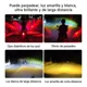 thumbnail image 3 of Faros De Lupa Luz Led Spot Luz Para Moto Ojo Diabólico 2pcs, 3 of 7