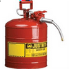 Justrite Mfg. Co. 2Gal/7.5L IIAF Red 5/8" Hose