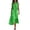 Green, variant on Smsaxvxz Womens Summer Dresses Fashion Solid V-Neck Button Down Sundress with Pockets Casual Loose Beach Vacation Shirt Maxi Dress White M