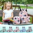 thumbnail image 3 of JOGZMZ Printed Backpack 3-Piece Set, Mother-Daughter Laptop Bag Set, Waterproof Nylon Bag for Men & Women, 3 of 3