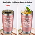 thumbnail image 5 of Thank You Gifts for Women, Sometime You Forget You''re Awesome So This Is Your Reminder Wine Tumbler Thanksgiving Day Gifts for Women Funny Birthday Retirement Gift for Friend Her Wife Mom Sister, 5 of 6