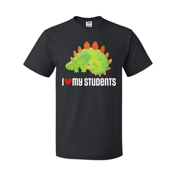 Inktastic Teacher Back to School Dinosaur T-Shirt