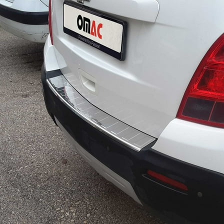 Rear Bumper Sill Cover Guard for Chevrolet Trax 2013-2022 Stainless Steel Glossy