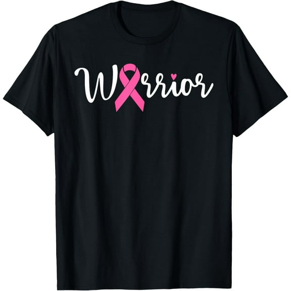 Playful Comfort Tee - Breast Cancer Warrior Breast Cancer Awareness Pink Ribbon T-Shirt