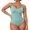 Green, variant on Women Tummy Control Shapewear Shaping Abdominal Waist Binding Lifting Backless Summer Yellow,XS