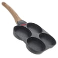 thumbnail image 3 of Creative 4-cups Egg Frying Pan Household Egg Cooking Pan Egg Cookware Home Supply, 3 of 8