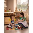 thumbnail image 3 of MIRUXO Cowboy Style Costumes Western Dress Up Outfit Halloween Cosplay Party Theme Retro Ruffle Princess Dress Clothing Carnival Holiday, 3 of 6