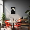 thumbnail image 2 of ZHONGYUTONG Crow Canvas Wall Art Vintage Halloween Pictures Wall Decor Black Raven Gothic Painting for Bedroom Living Room Decor Framed (12.00" x 18.00"), 2 of 5