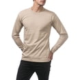 thumbnail image 3 of Pro Club Men's Heavyweight Cotton Long Sleeve Crew Neck T-Shirt, 3 of 4