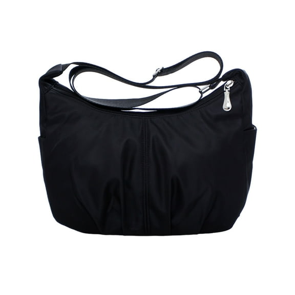 Zznnkj Nylon Crossbody Purse for Women, Lightweight Large Capacity Water-Resistant Travel Bag Hobo Shoulder Bag Handbags with Adjustable Strap and Zipper Pockets