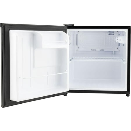 Insignia™ - 1.6 Cu. Ft. Mini Fridge with 12V Plug - Black