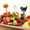 6 Cute Cartoon Animal Fruit Food Toothpicks Per Pack Dessert Party