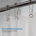 thumbnail image 5 of Bath Bliss 2 Pack PVC Splash Guard Bathroom Shower Liner in Solid White, 5 of 5