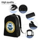 thumbnail image 4 of Mochila escolar ligera de la Universidad Johnson & Wales para computadora portátil, para estudiantes de secundaria, preparatoria y universitarios., 4 of 5