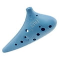 thumbnail image 3 of Instrumento para principiantes Ocarina de 12 agujeros con correa para el hombro CUTICAT Juego de llaves C Ocarina, 3 of 7