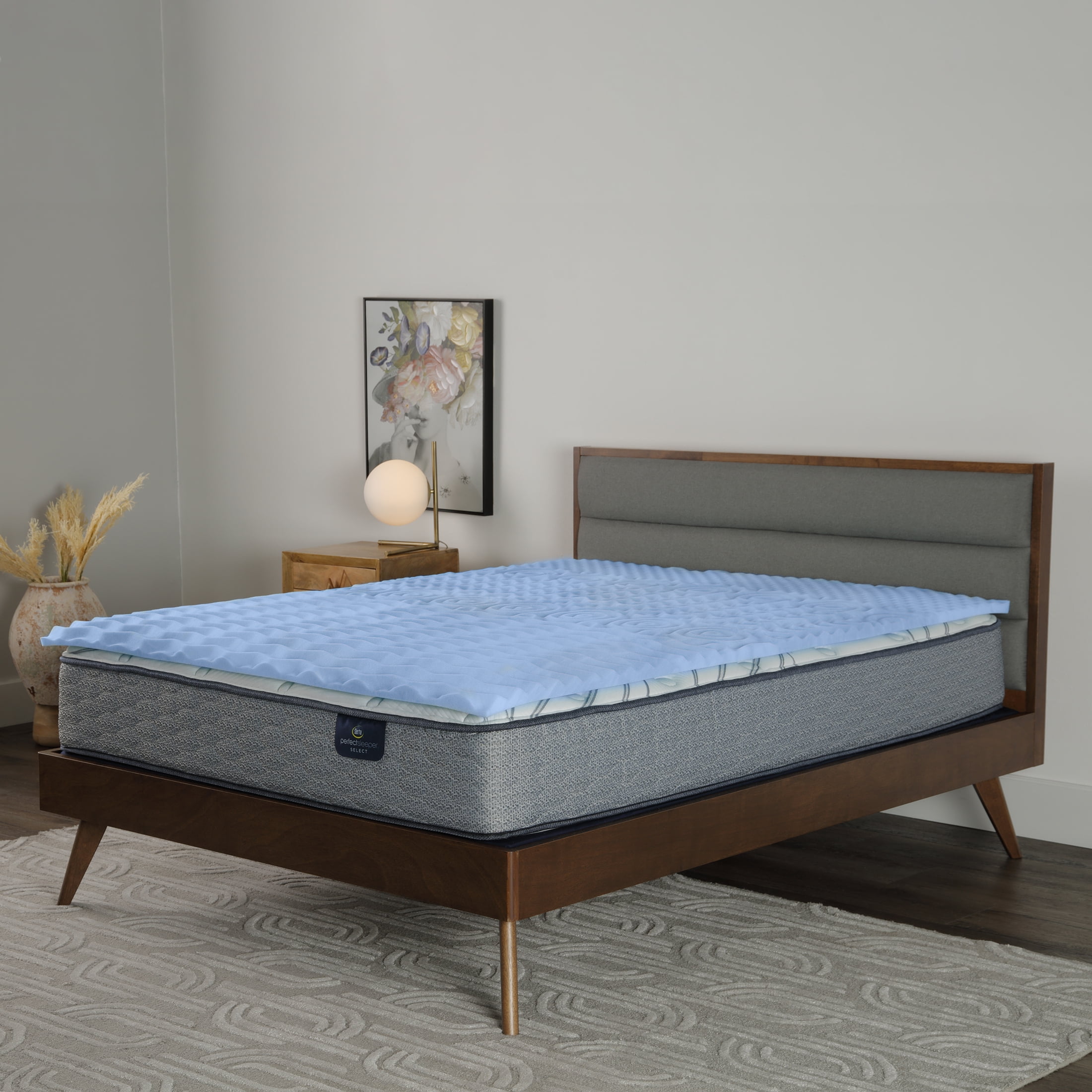 Serta cooling mattress topper twin xl discount