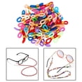 thumbnail image 6 of 50 Pieces Eyeglass Chain Ends Adjustable Silicone End Connectors Retainer Eyeglass Strap Holder Ends for Sunglasses Chain, Sports Eyeglasses Strap Mixed color, 6 of 10
