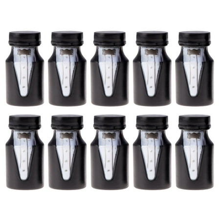 NUOLUX 10pcs Bubble Stick Without Bubble Water Bridegroom Suit Shape Bubble Wands Bubble Maker for Wedding