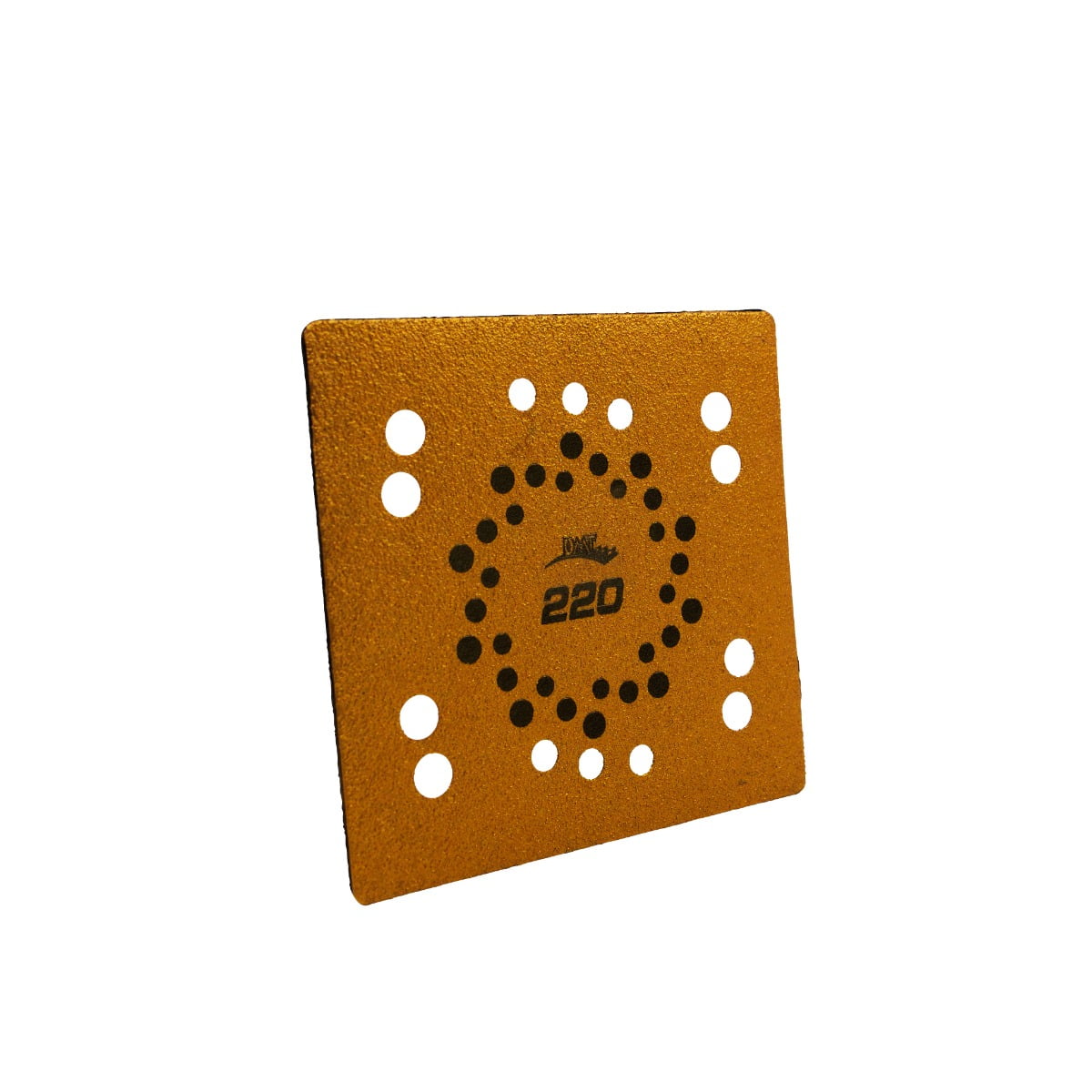 DMAXX 220 Grit Square Diamond and Steel Sandpaper Alternative – Professional Heavy Duty Surface Removal Pad – 6x Faster – lasts 5x Longer – Clog free – 4.5"x4.4" Fits Standard Palm Sanders