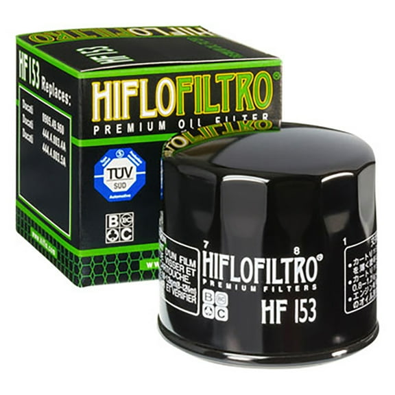 Hiflo Premium Oil Filter Black Compatible With Ducati Scrambler Mach 2.0 2018