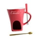 thumbnail image 3 of Juego de olla para fondue, olla para derretir chocolate, taza para derretir chocolate, taza para fondue Rojo, 3 of 9