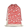 thumbnail image 3 of Christmas Bags Drawstring,Red Christmas Deer and Gift Pattern Large Xmas Christmas Gift Bags,Reusable for Xmas and New Year Party Favors and Supplies,27.6" X 19.7", 3 of 6