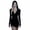 Black, variant on Ovbmpzd Khaki Fall Dresses for Women 2026 Long Sleeve Mini Slim Holiday Party Dresses Hooded Casual Dresses,XXL