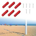 thumbnail image 1 of 6 piezas de líneas de voleibol de playa accesorios de equipo rojos shamjiam, 1 of 8