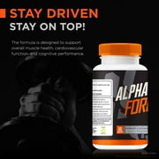 (3 Pack) Alpha Force Supplement, Official AlphaForce Pills, All-Natural Capsules To Support Physical Wellness and Energy, Nutritional Formula, Premium Pastillas Review (180 Capsules)