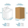 thumbnail image 4 of Lavadora Atvio Semiautomática Doble Tina 16 Kg Blanca, 4 of 4