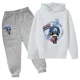 thumbnail image 3 of Nueva sudadera con capucha y pantalones de Marvel Hulk Capitán América para niños, traje de 2 piezas, ropa informal para niño y niña, sudadera, trajes deportivos para niño, 3 of 5