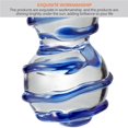 thumbnail image 4 of Colgante De Iluminación Ventilador Transparente Cadena Colgante De Vidrio Lámpara De Techo Antioxidante Colgante De Vidrio Con Cadena Colgante Resistencia A La Corrosión Para El Hogar Interior Yuarrent HA018085-00, 4 of 7