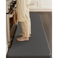 thumbnail image 1 of Anti Fatigue Mat Kitchen,3/4" Thick Waterproof Non Slip Kitchen Rug, Cushioned Standing Desk Mat for Office& Home,20"x39", Grey, 1 of 9